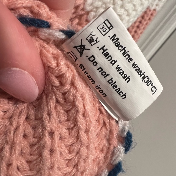 ZESICA Crew Neck Color Block Casual Loose Oversized Knitted Sweater XL Fall - Picture 7 of 7